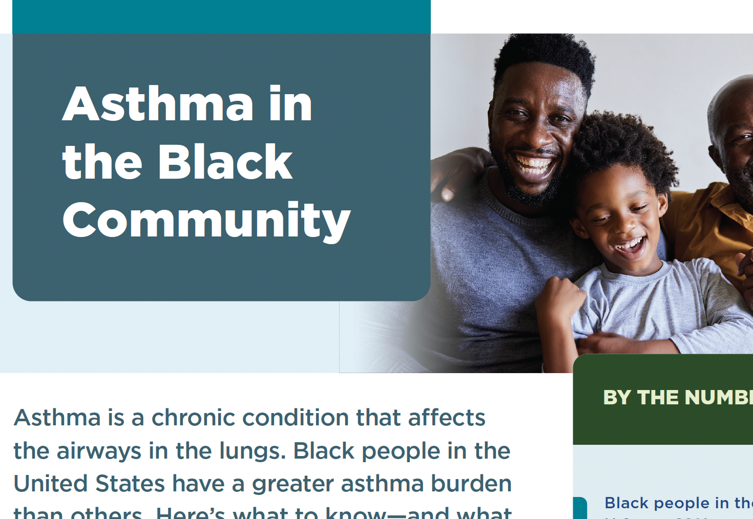 Asthma in the Black Community Fact Sheet